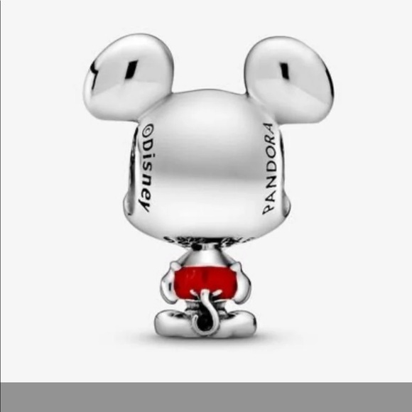 Disney Mickey Mouse Red Trousers Charm by PANDORA - Picture 2 of 3